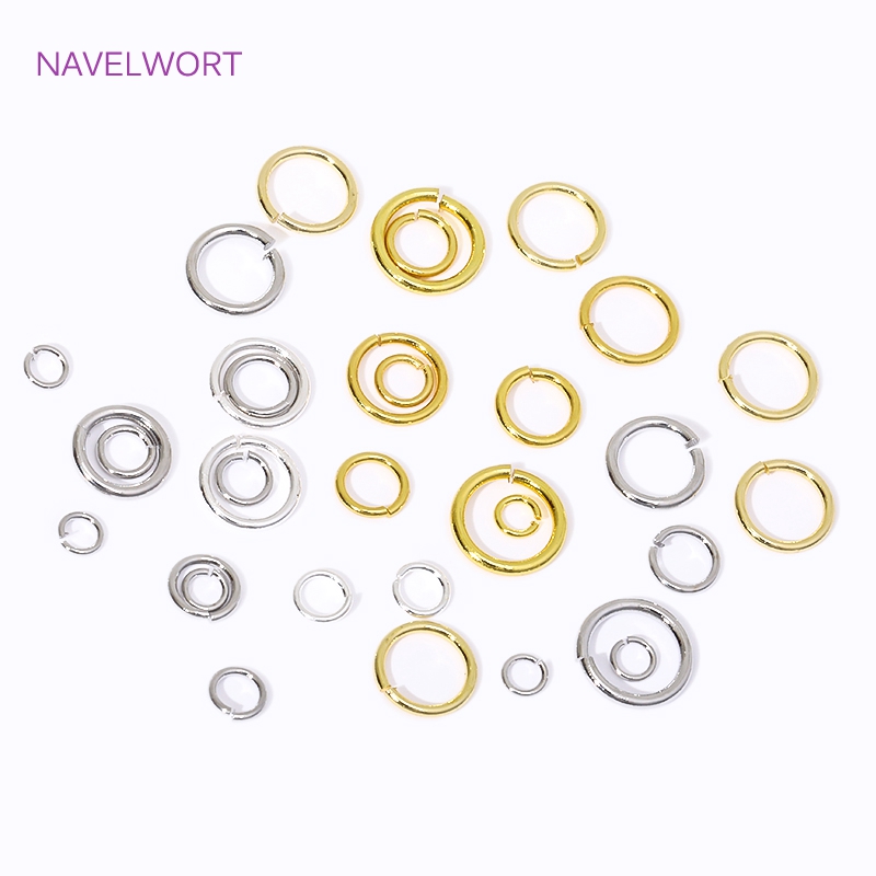Jewelry Making Ring Tool - 14K/18K altın kaplama bölünmüş halka açık