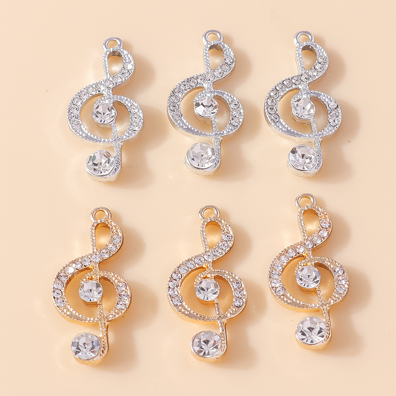 Jewelry Making Notes - 10 adet Altın Gümüş Renk Narin