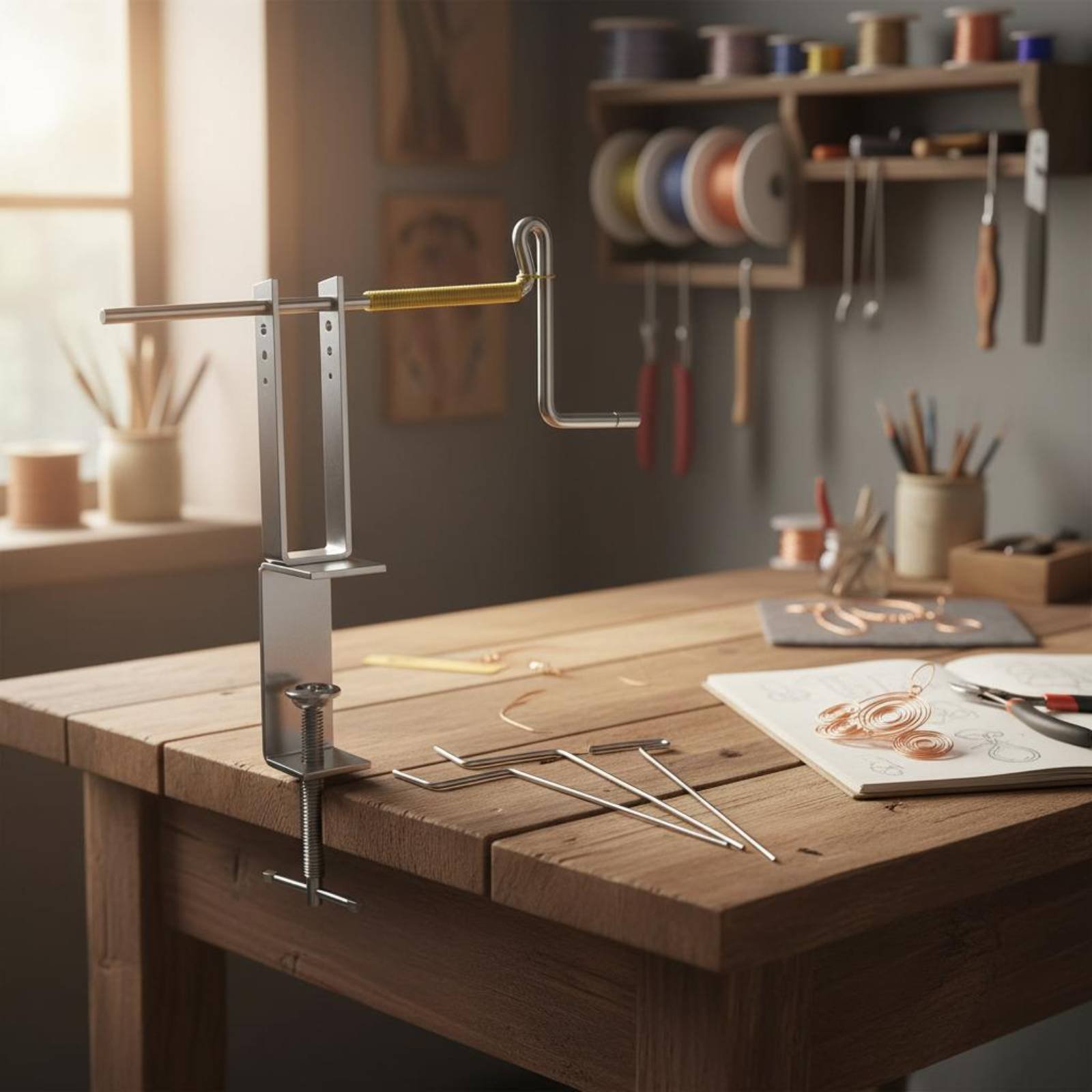 Jewelry Making Ring Tool - Kademeli Tel Döngü Çubuğu Sağlam Metal