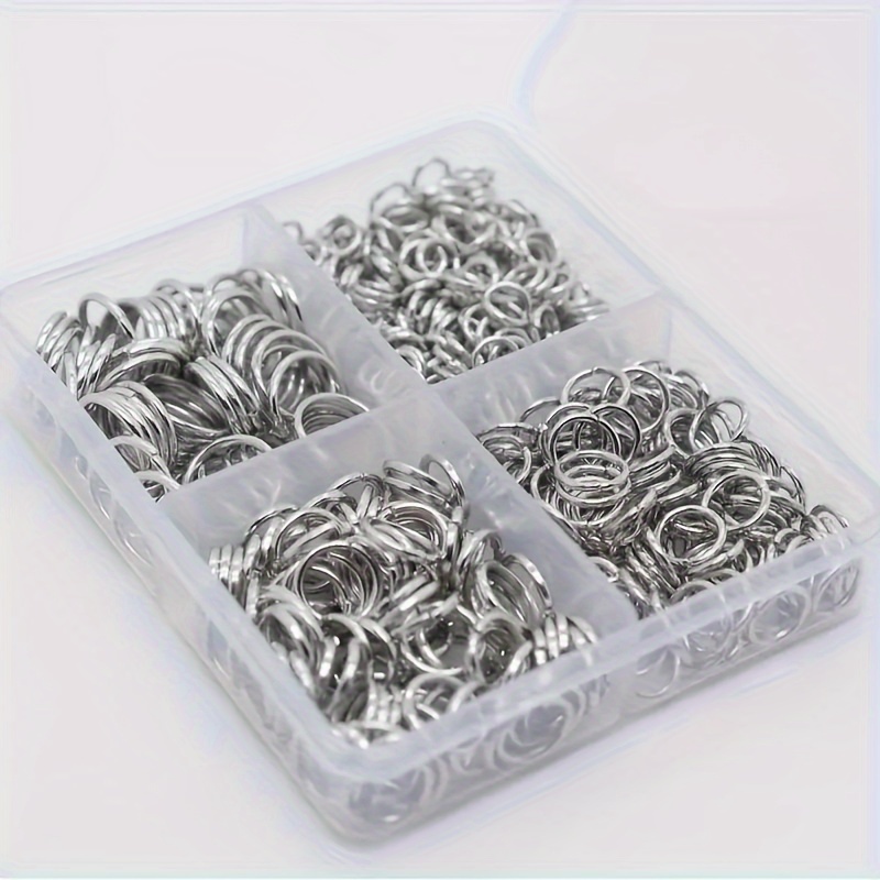 Jump Ring Assorted - 500 Adet Karışık Açık Halka Seti