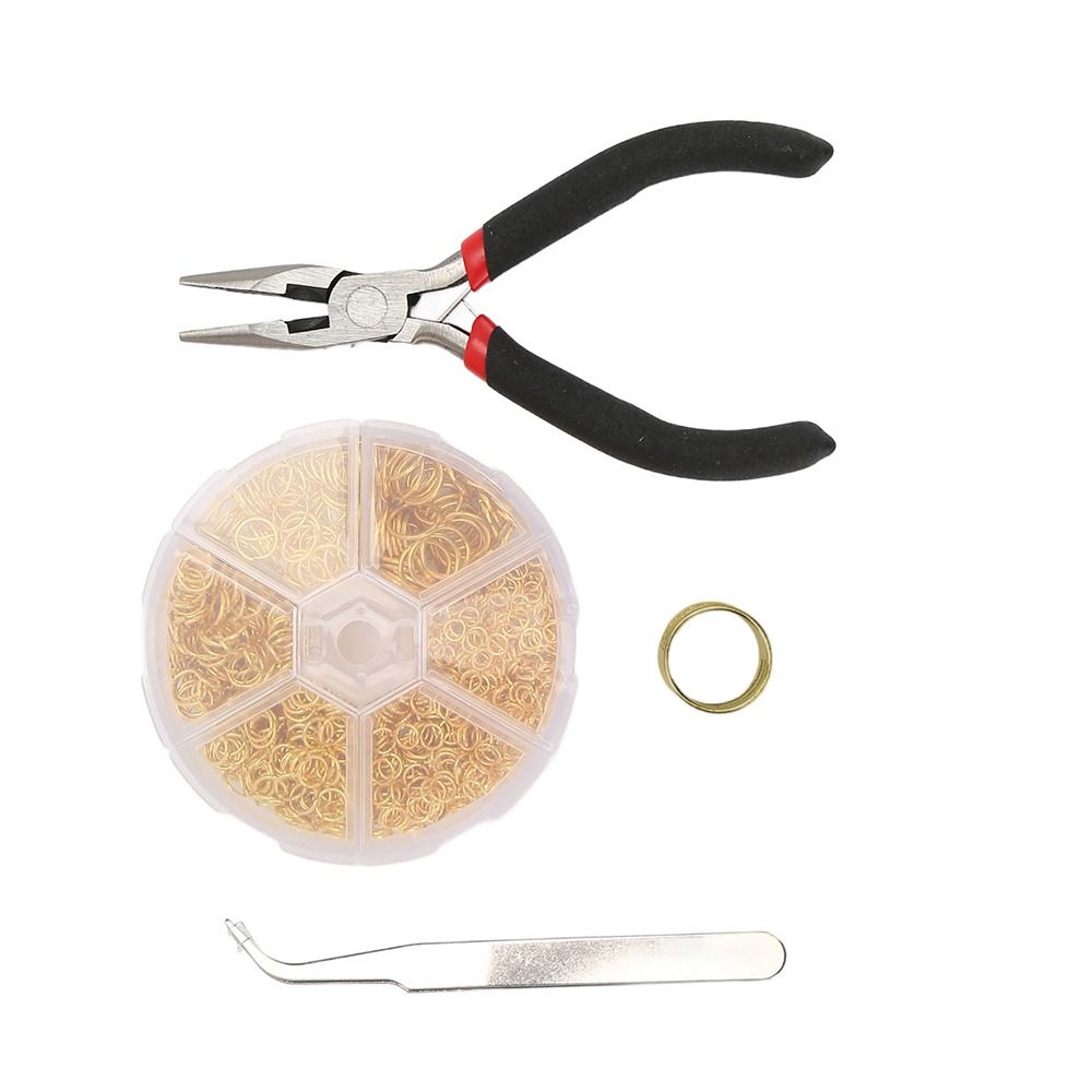 Jump Ring Assorted - 5 adet Çeşitli Boyutlarda Bağlantı Halkaları