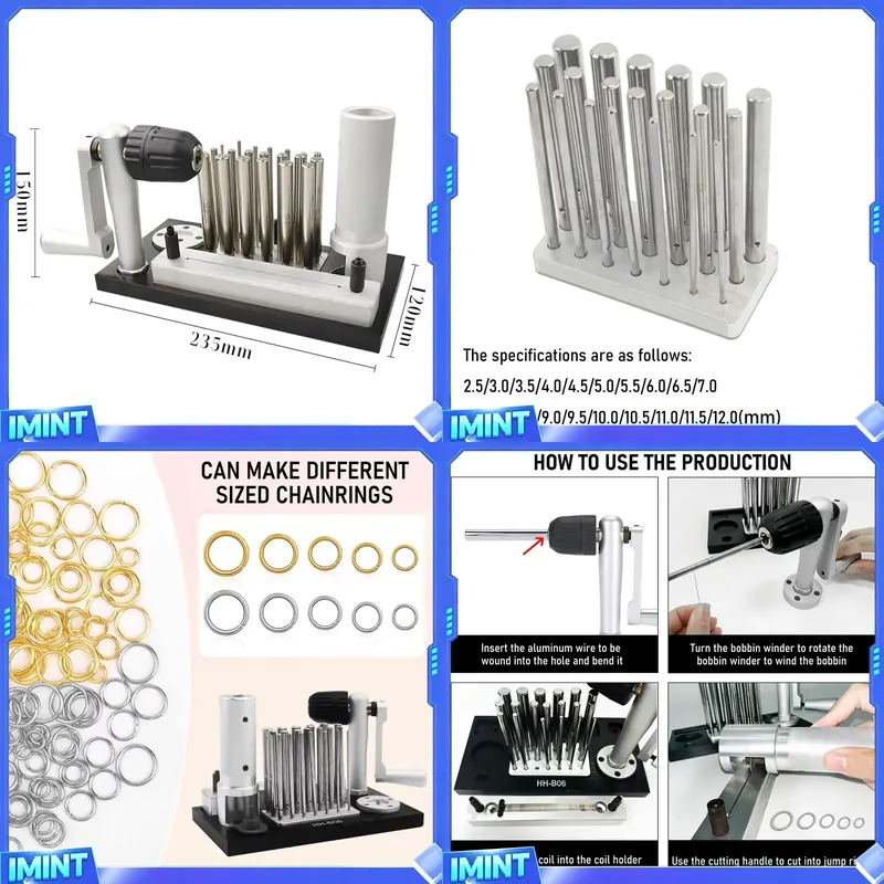 Jewelry Making Ring Tool - Kuyumcular İçin Profesyonel Yüzük Yapım Aletleri