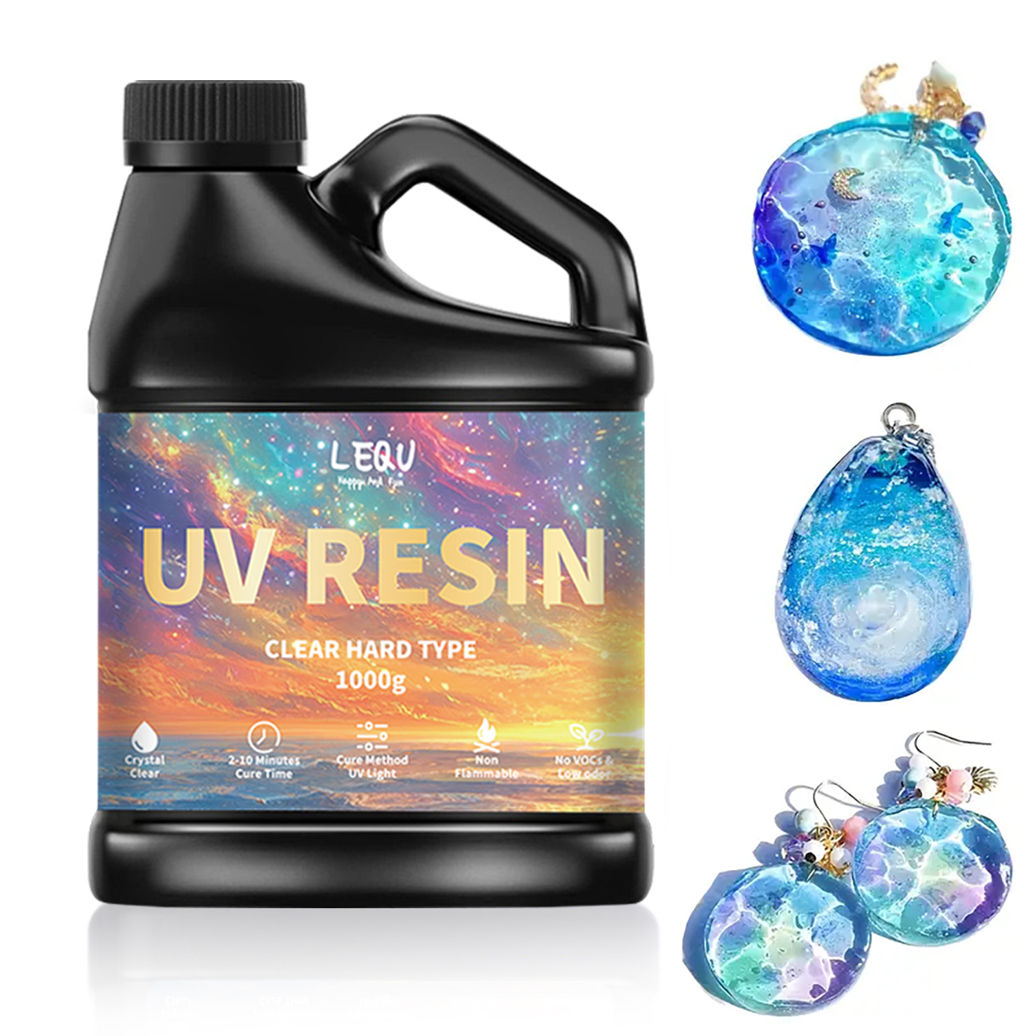 Jewelry Making Glue - 100/200/500/1000g UV Epoksi Reçine Tutkal Yüksek