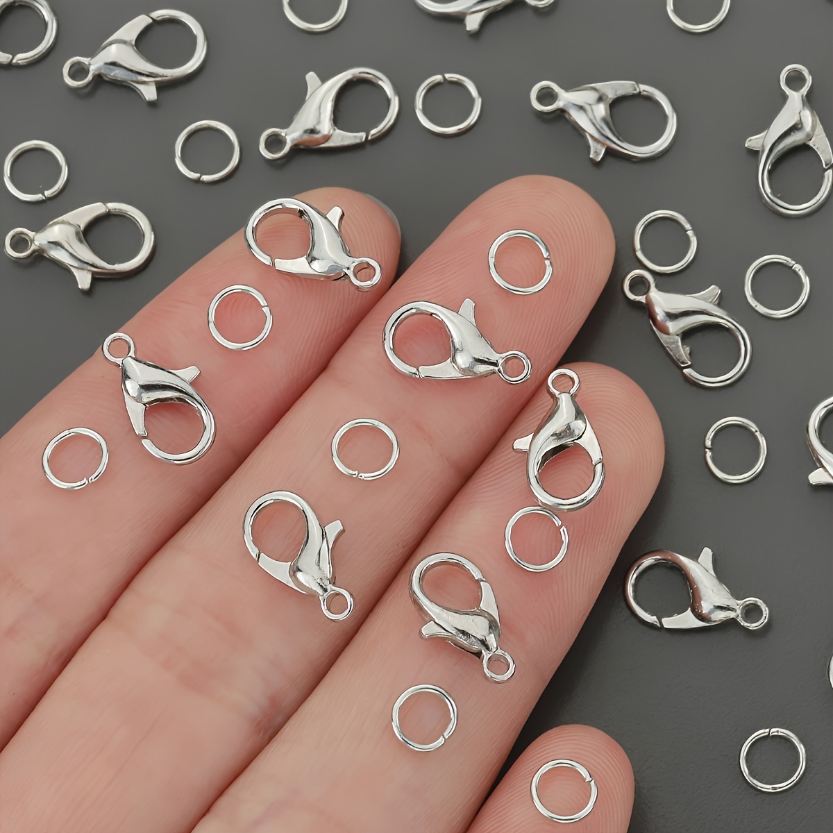 1/2/300 adet Istakoz Klipsleri - Jewelry Making Ring Tool incelemesi ve fiyatı