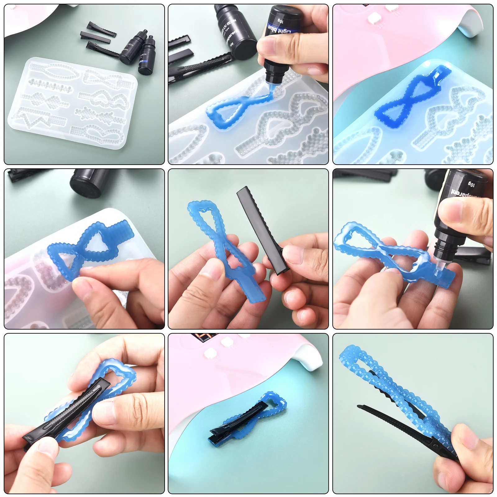 17 Renk UV Reçine Tutkal 10 ml - Jewelry Making Glue incelemesi ve fiyatı