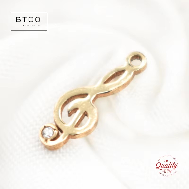14K altın dolgulu nota takılar - Jewelry Making Notes incelemesi ve fiyatı