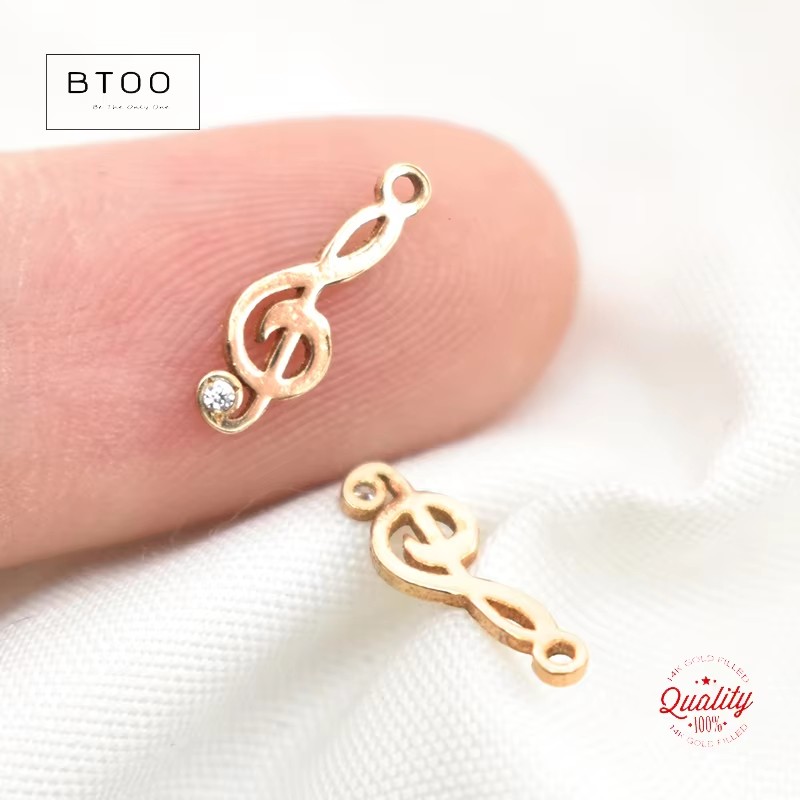 14K altın dolgulu nota takılar - Jewelry Making Notes incelemesi ve fiyatı