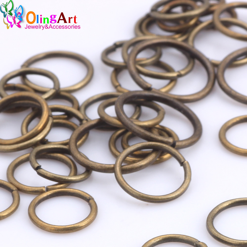 OlingArt Kaplama Bronz Atlama  - Jump Ring Assorted incelemesi ve fiyatı