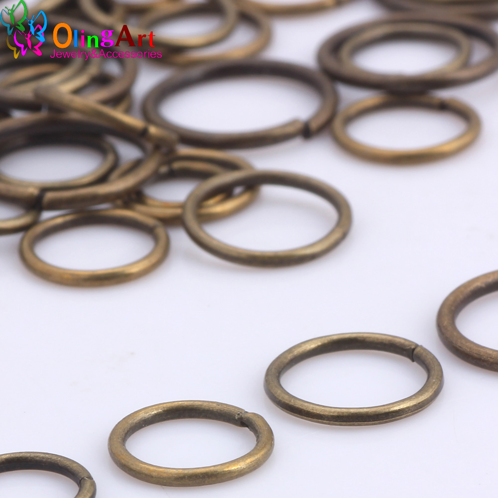 OlingArt Kaplama Bronz Atlama  - Jump Ring Assorted incelemesi ve fiyatı