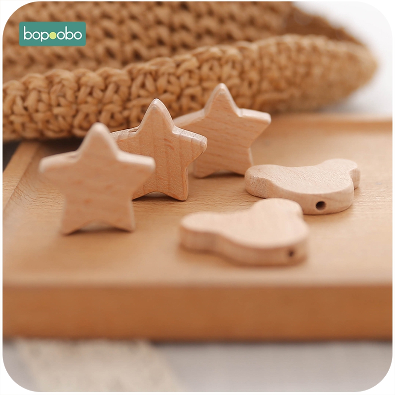 Bopoobo 10 adet doğal ahşap ay - Jewelry Making For Dummies incelemesi ve fiyatı