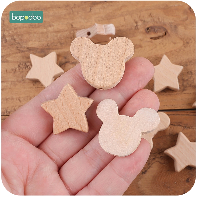 Bopoobo 10 adet doğal ahşap ay - Jewelry Making For Dummies incelemesi ve fiyatı