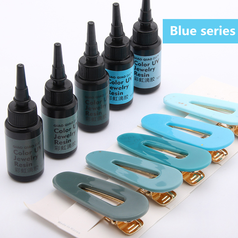 Renkli sert UV reçine tutkal u - Jewelry Making Glue incelemesi ve fiyatı