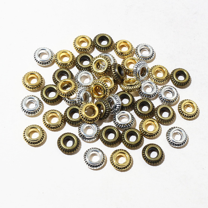 50 adet/grup antik altın gümüş - Eyepin Ball End incelemesi ve fiyatı