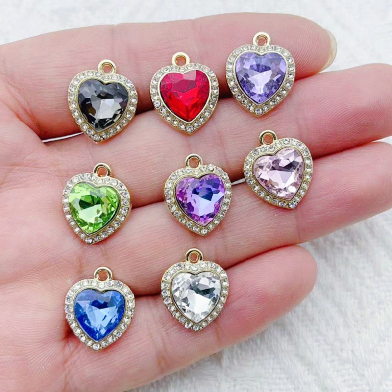 10 adet kalp şeklinde kakma re - Jewelry Making Party incelemesi ve fiyatı
