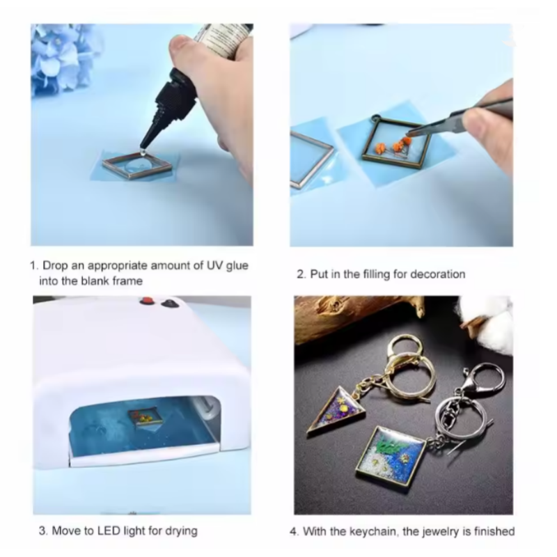 100g UV Reçine Şeffaf, Sert, G - Jewelry Making Glue incelemesi ve fiyatı