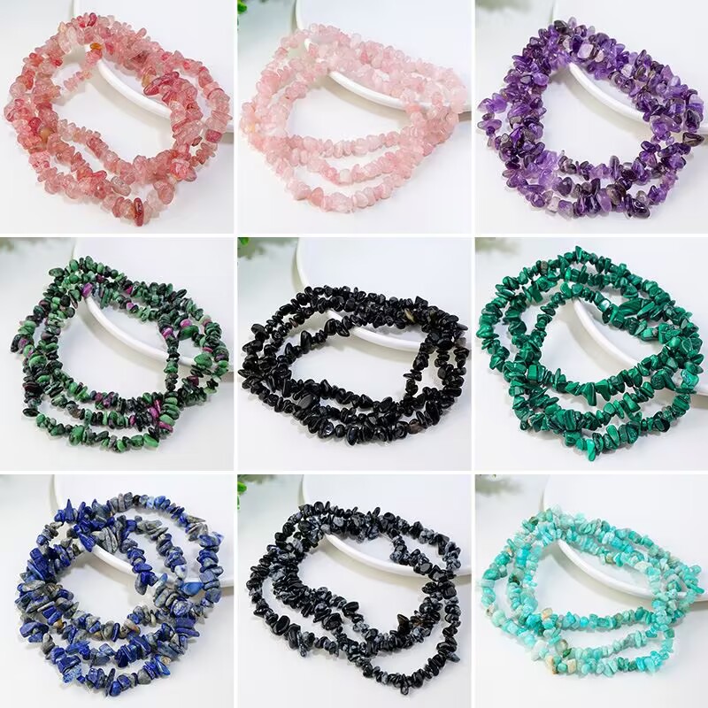 5-12mm Doğal Garnet Ametist Ak - Jewelry Making Event incelemesi ve fiyatı