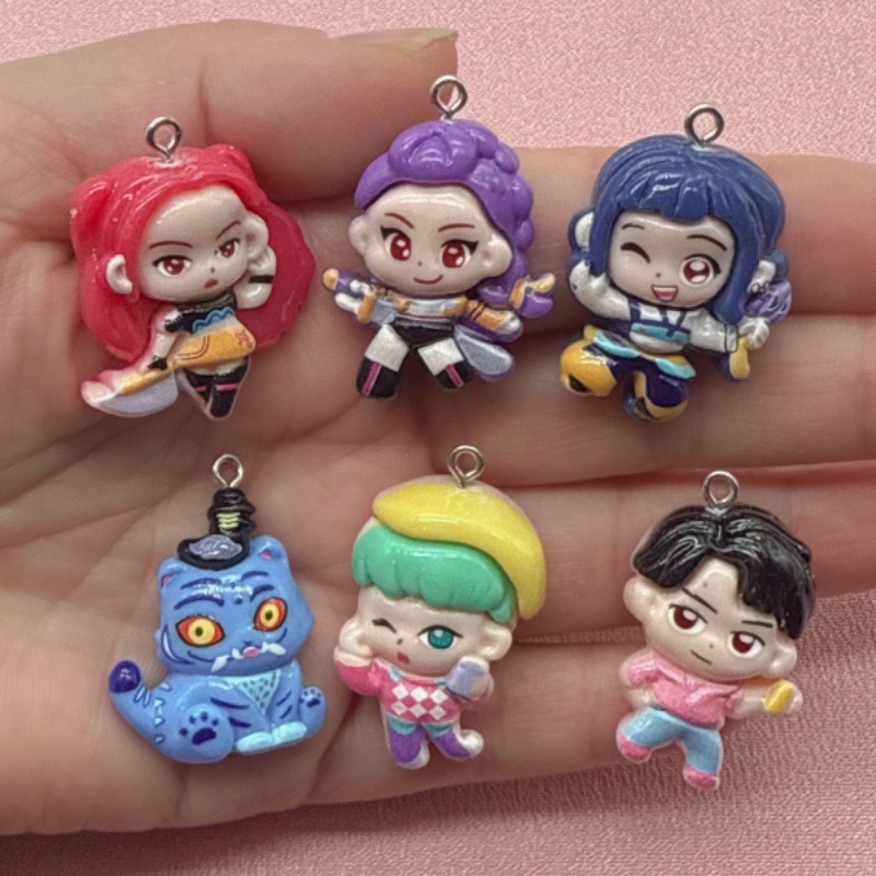 10 adet reçine karikatür kolye - Jewelry Making Party incelemesi ve fiyatı