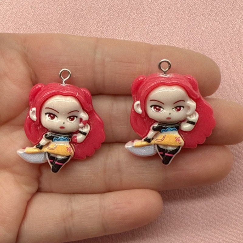 10 adet reçine karikatür kolye - Jewelry Making Party incelemesi ve fiyatı