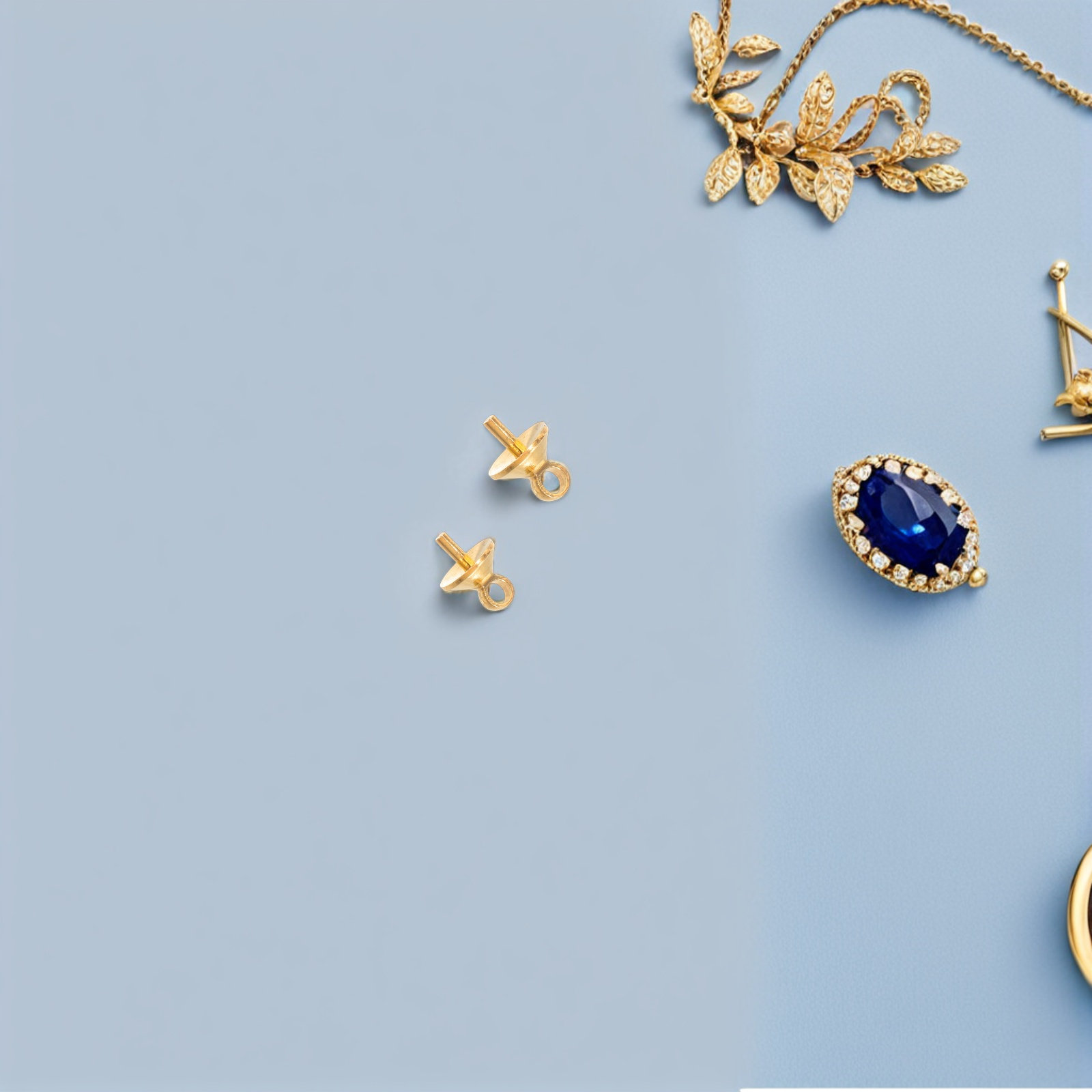 100 Adet Bakır Yarım Delikli G - Jewelry Making Glue incelemesi ve fiyatı