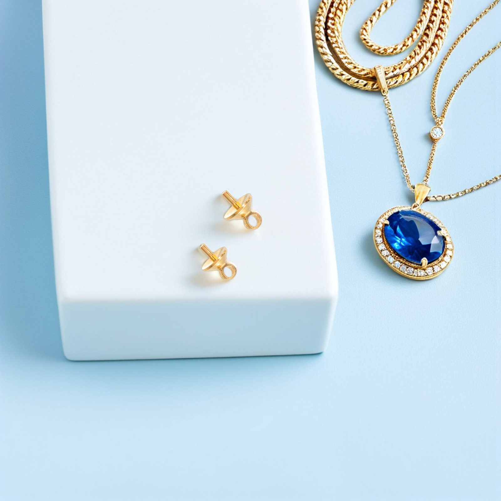 100 Adet Bakır Yarım Delikli G - Jewelry Making Glue incelemesi ve fiyatı