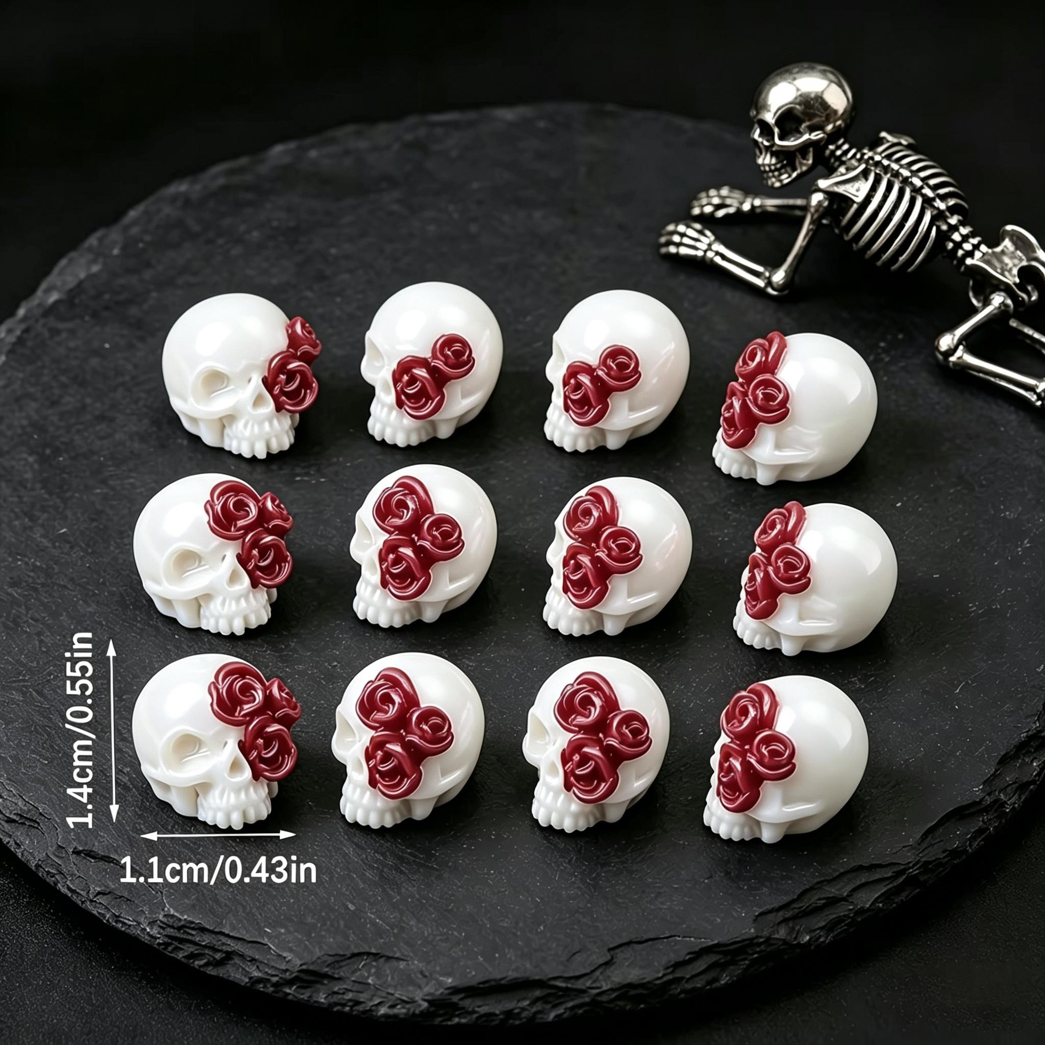 3D Gül Kafatası Reçine Kolye G - Jewelry Making Event incelemesi ve fiyatı
