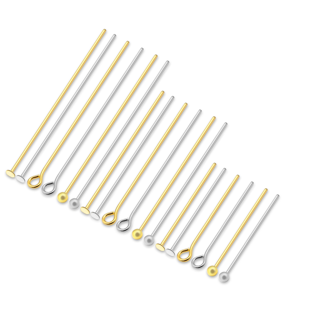 50-100 adet/grup Altın Rengi P - Jewelry Making Rivets incelemesi ve fiyatı