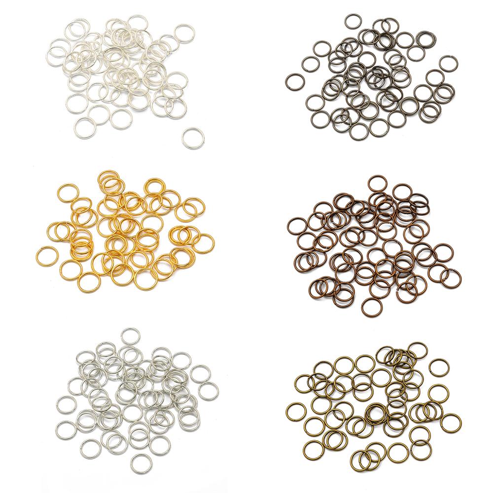 50-500 adet 3-18mm döngü anaht - Jump Ring Assorted incelemesi ve fiyatı