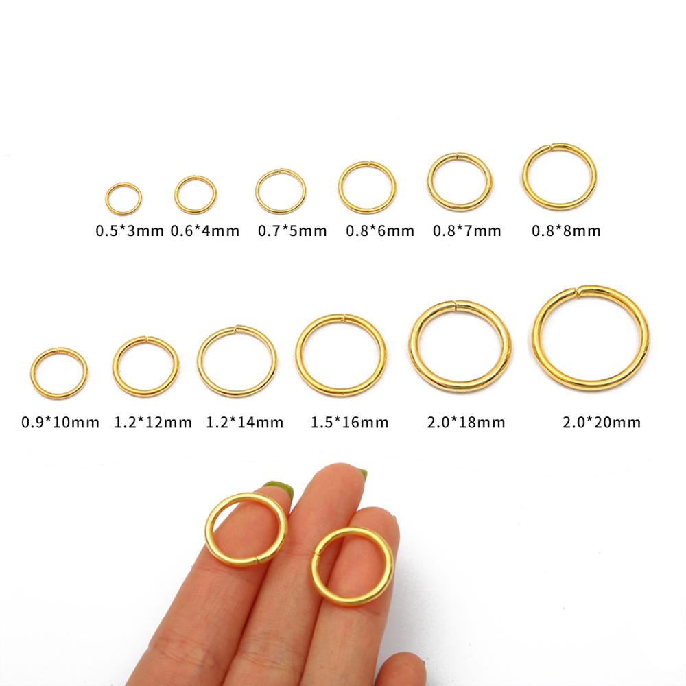 50-500 adet 3-18mm döngü anaht - Jump Ring Assorted incelemesi ve fiyatı