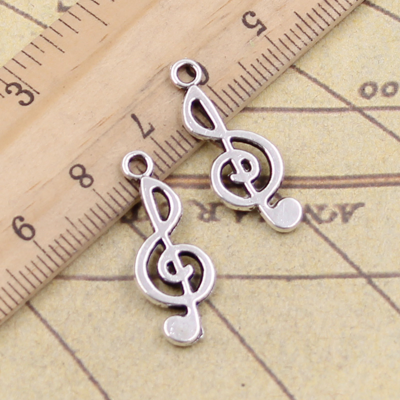 40 adet takılar nota 26x10mm t - Jewelry Making Notes incelemesi ve fiyatı