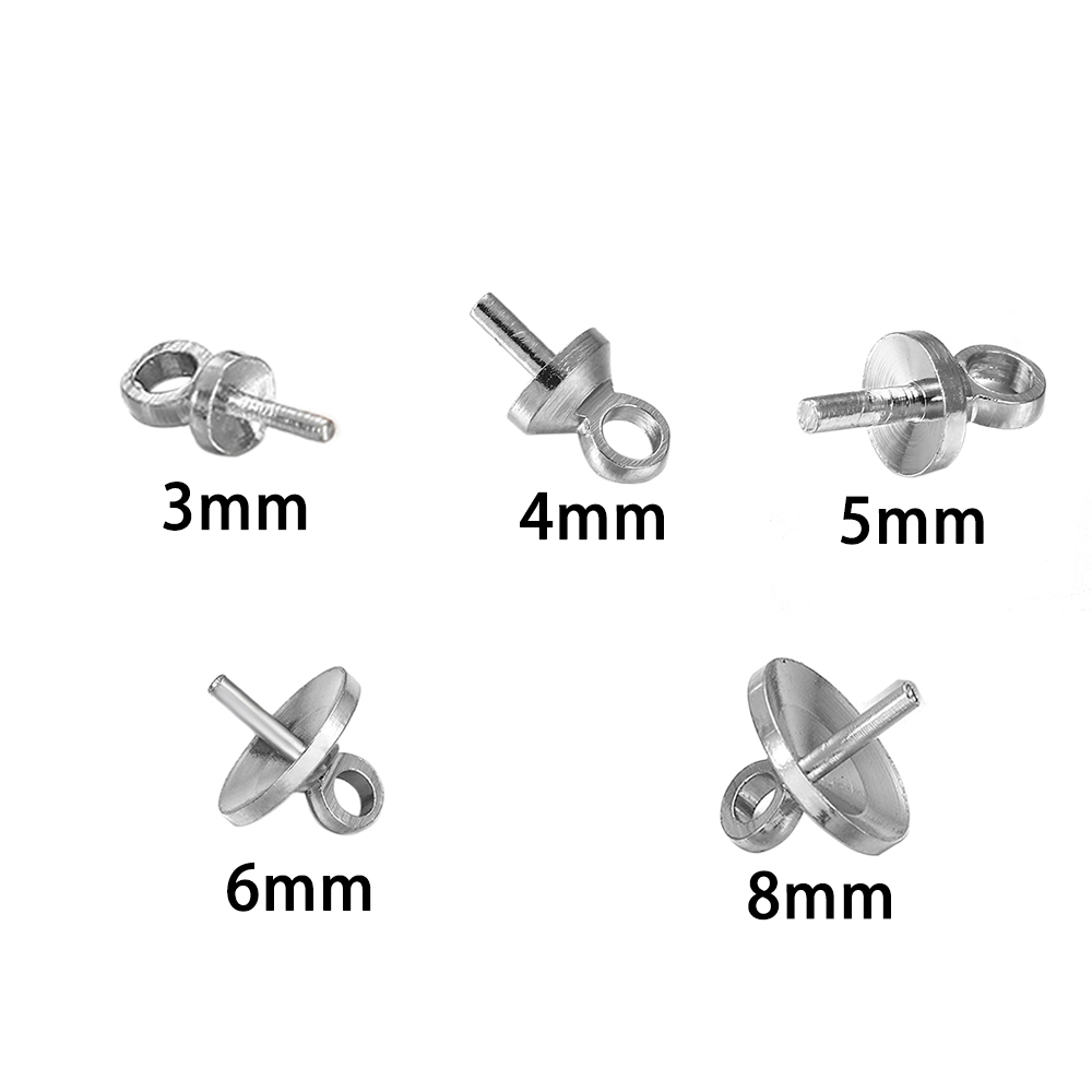 50-100 adet/grup Pirinç Yarım  - Jewelry Making Rivets incelemesi ve fiyatı