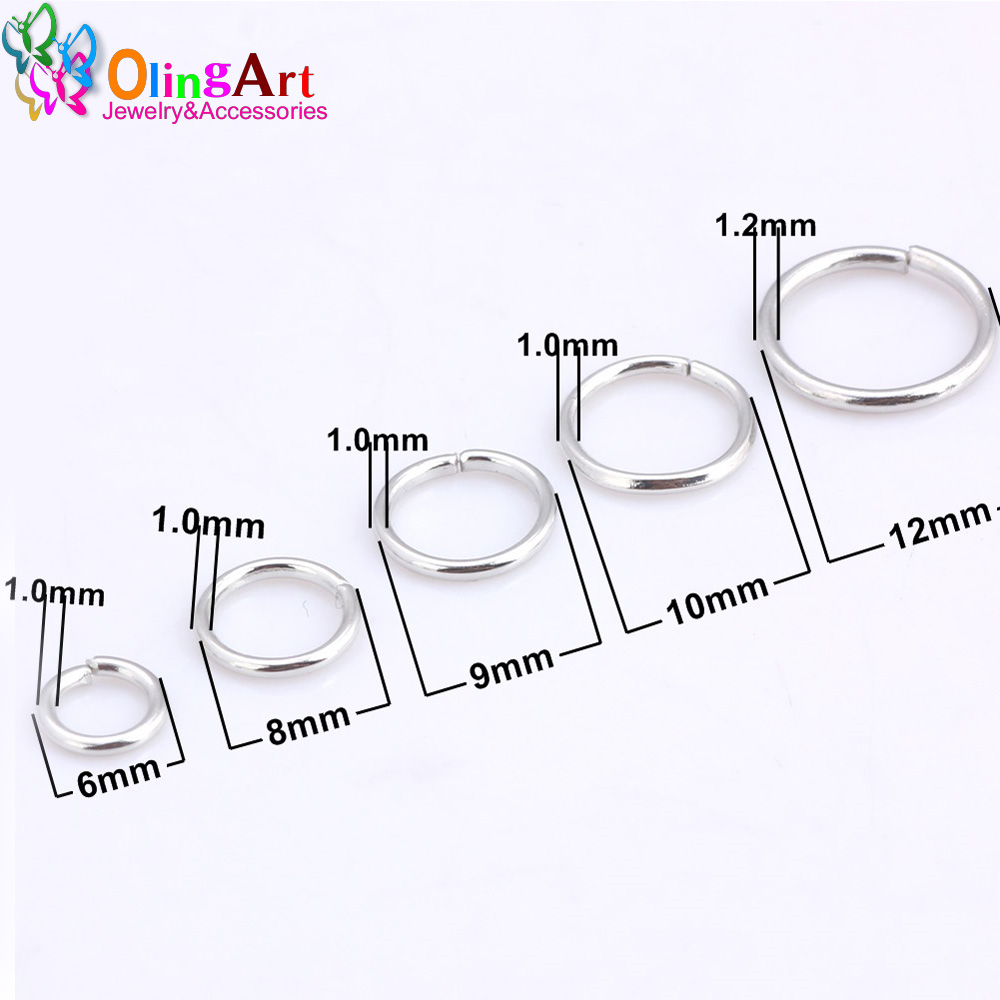 OlingArt Rodyum Kaplama Atlama - Jump Ring Assorted incelemesi ve fiyatı