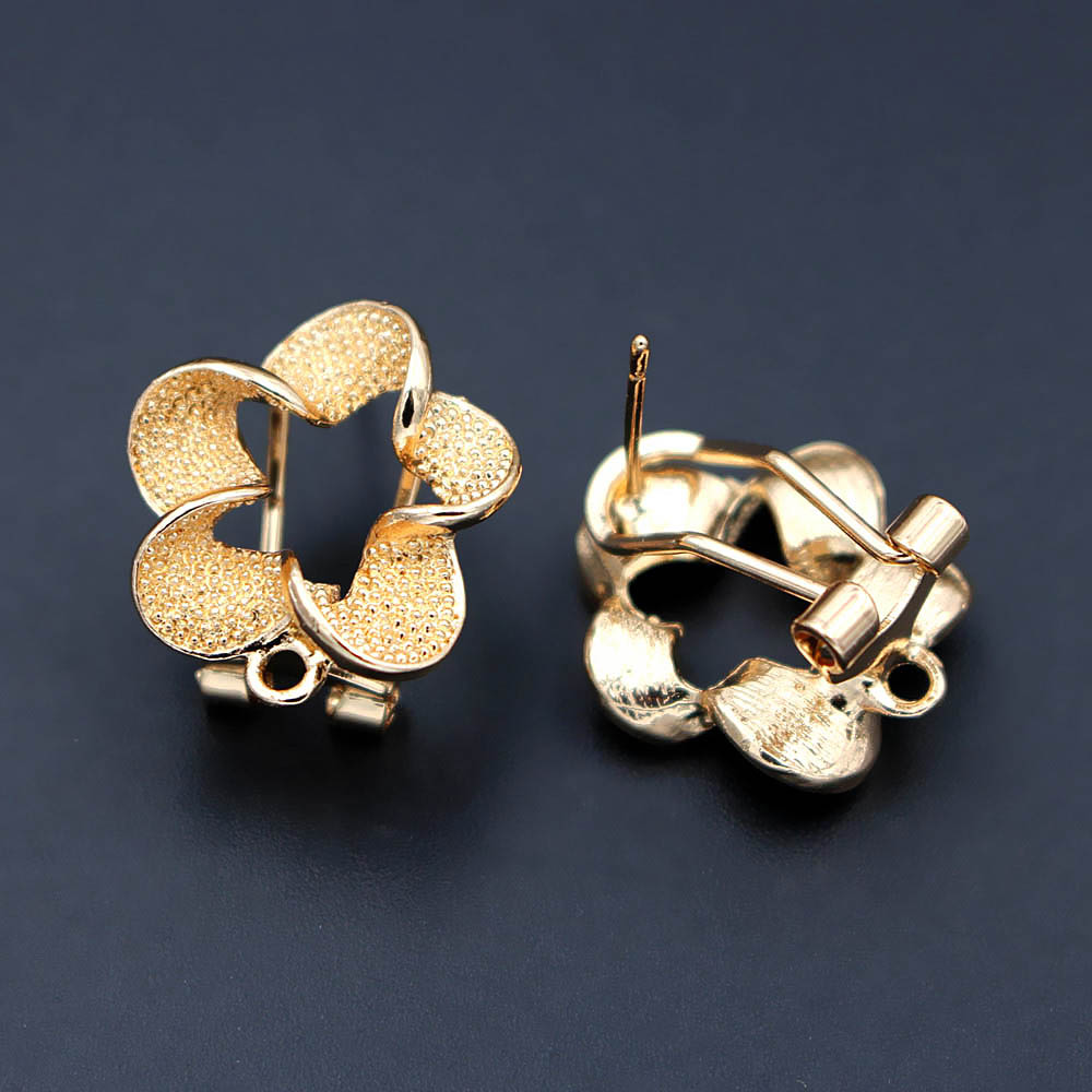 10 çift Telkari Çiçek Küpe Pos - Jewelry Making Dubai incelemesi ve fiyatı