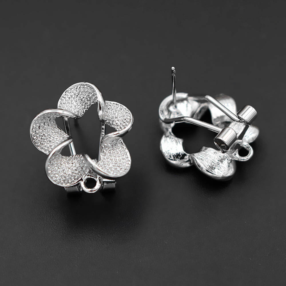 10 çift Telkari Çiçek Küpe Pos - Jewelry Making Dubai incelemesi ve fiyatı
