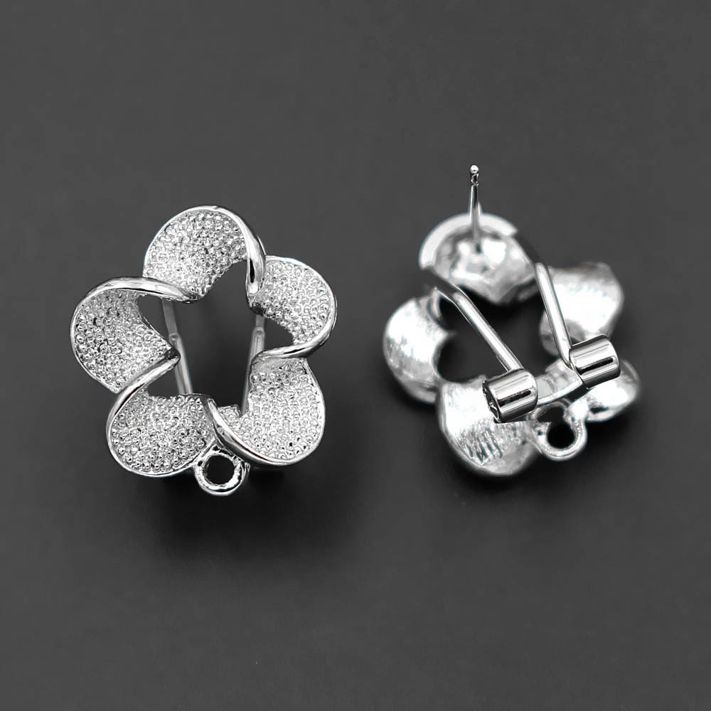 10 çift Telkari Çiçek Küpe Pos - Jewelry Making Dubai incelemesi ve fiyatı