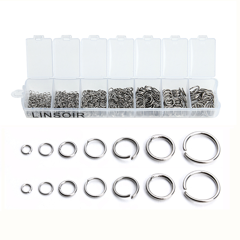 770 adet/grup Mix boyutu açık  - Jump Ring Assorted incelemesi ve fiyatı