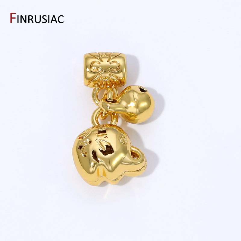 18 Ayar Altın Kaplama Pirinç K - Jewelry Making Charms incelemesi ve fiyatı