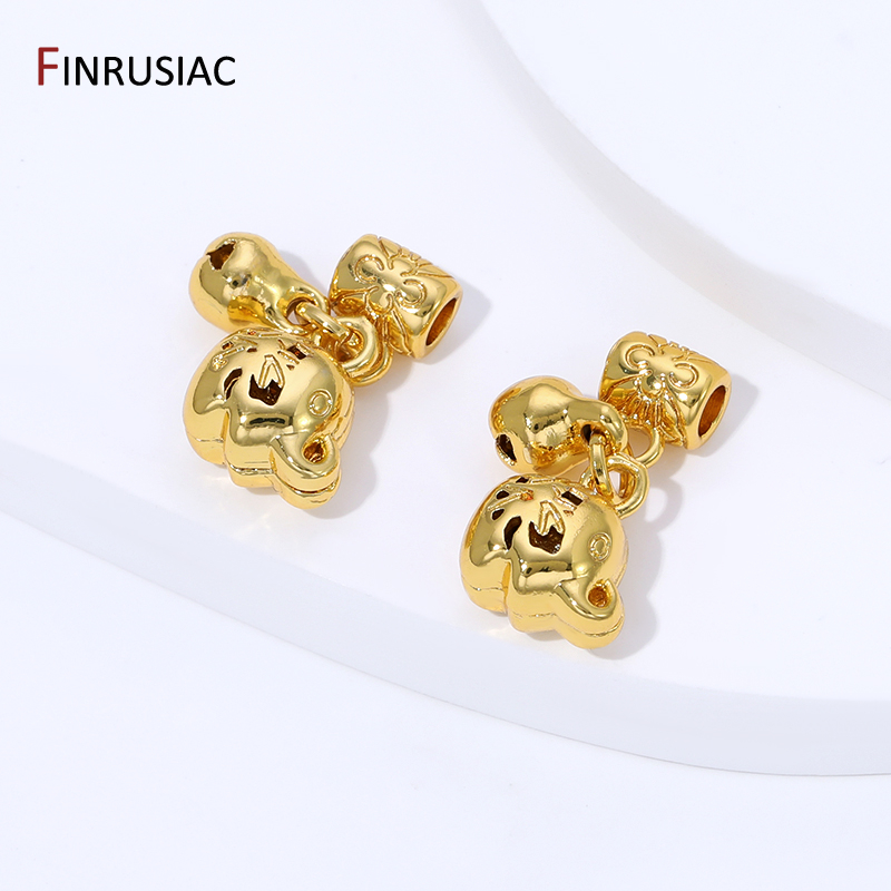 18 Ayar Altın Kaplama Pirinç K - Jewelry Making Charms incelemesi ve fiyatı